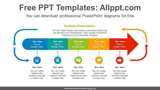 Detail Flow Chart Template Powerpoint Free Download Nomer 16