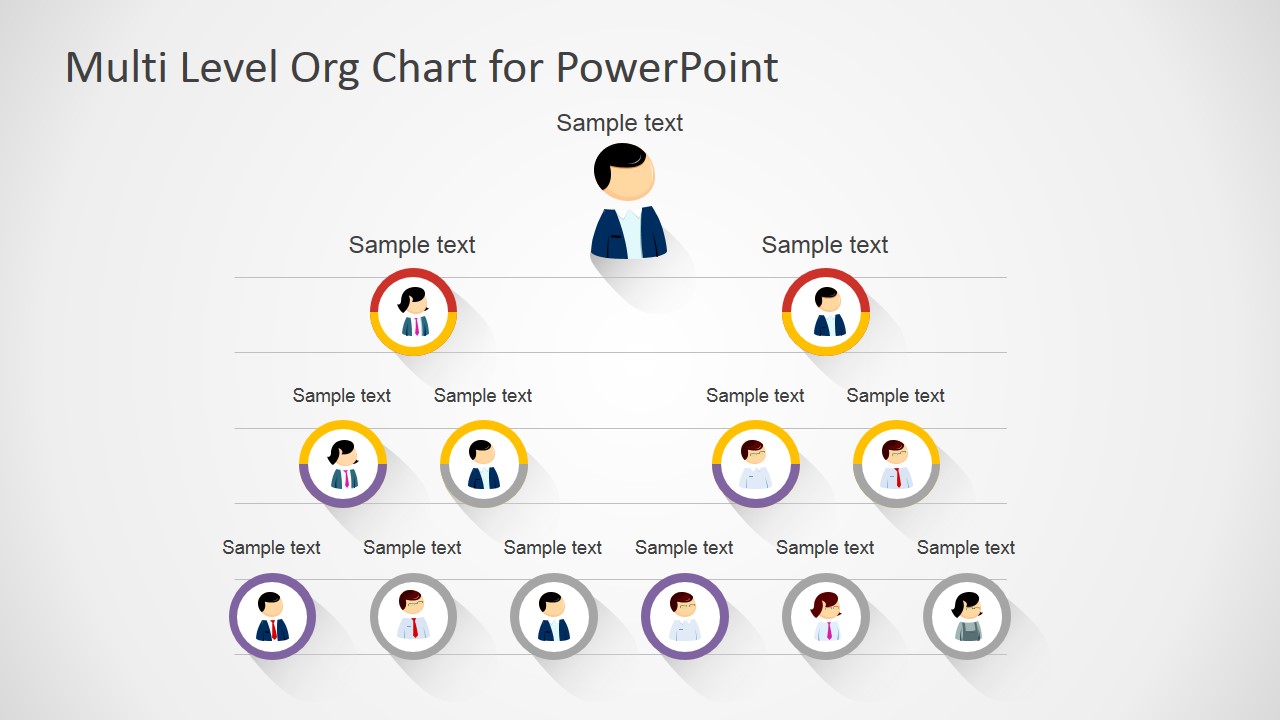 Detail Flow Chart Template Powerpoint Free Download Nomer 34