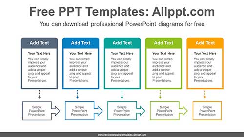 Detail Flow Chart Template Powerpoint Free Download Nomer 10