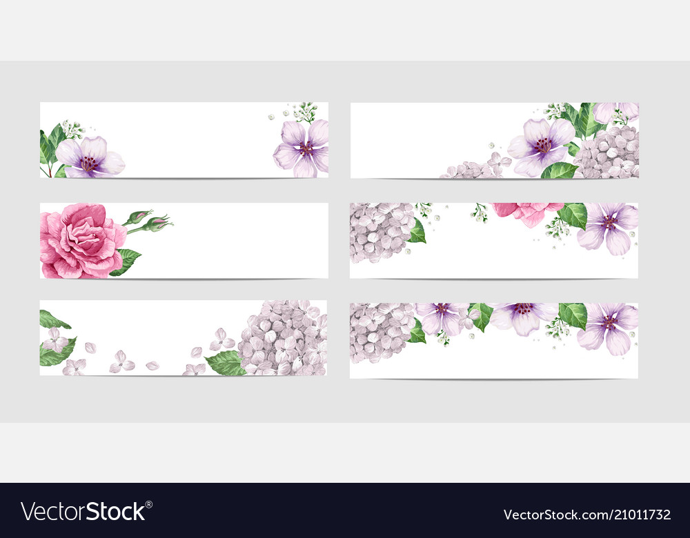 Detail Flower Banner Template Nomer 4