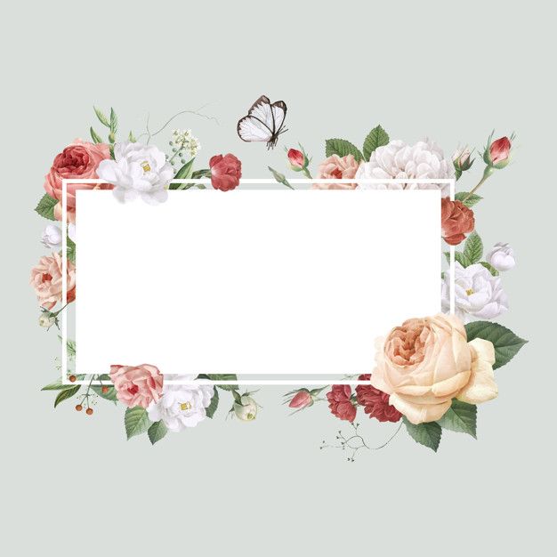 Detail Flower Invitation Card Template Nomer 24