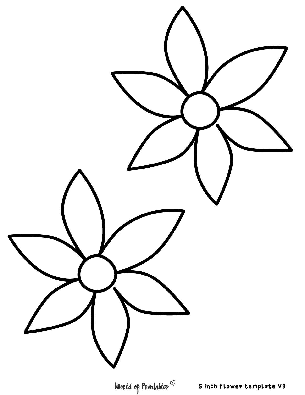 Detail Flower Pattern Template Nomer 11