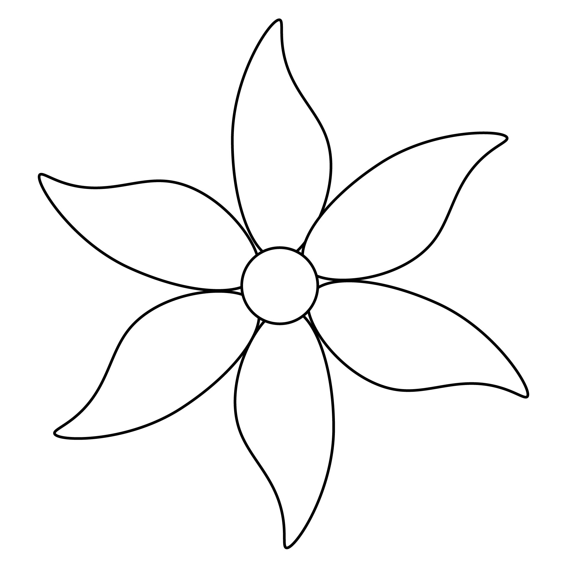 Detail Flower Pattern Template Nomer 25