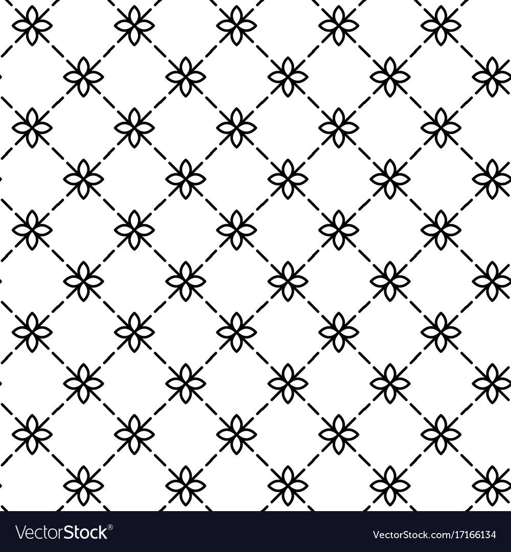 Detail Flower Pattern Template Nomer 41