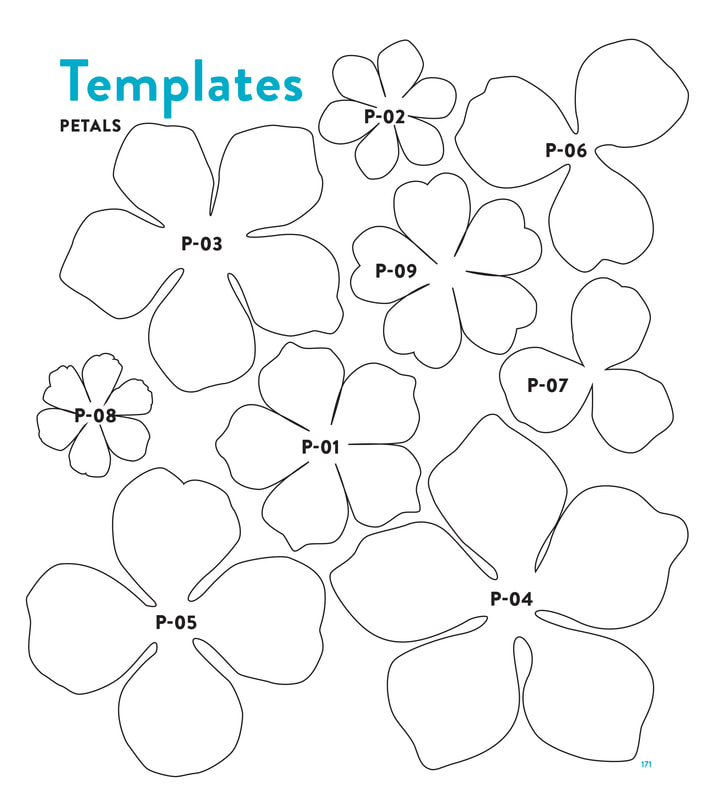 Detail Flower Pattern Template Nomer 53