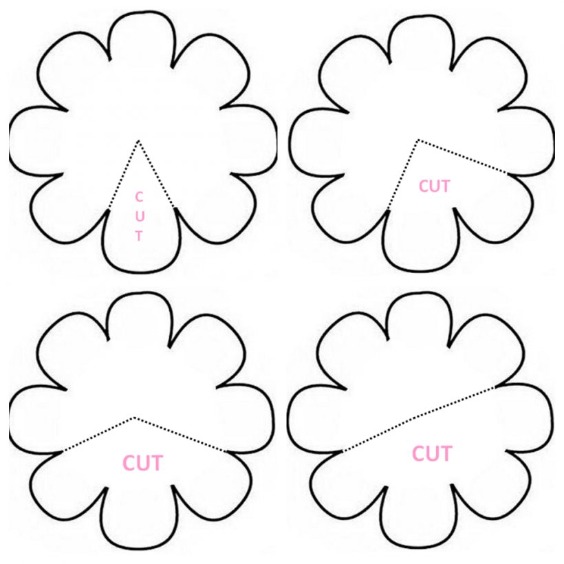 Detail Flower Pattern Template Nomer 8