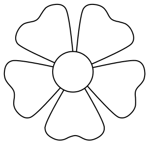 Detail Flower Pattern Template Nomer 9