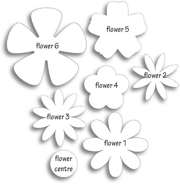 Detail Flower Pattern Template Printable Nomer 2