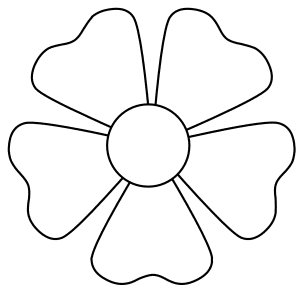 Detail Flower Pattern Template Printable Nomer 12