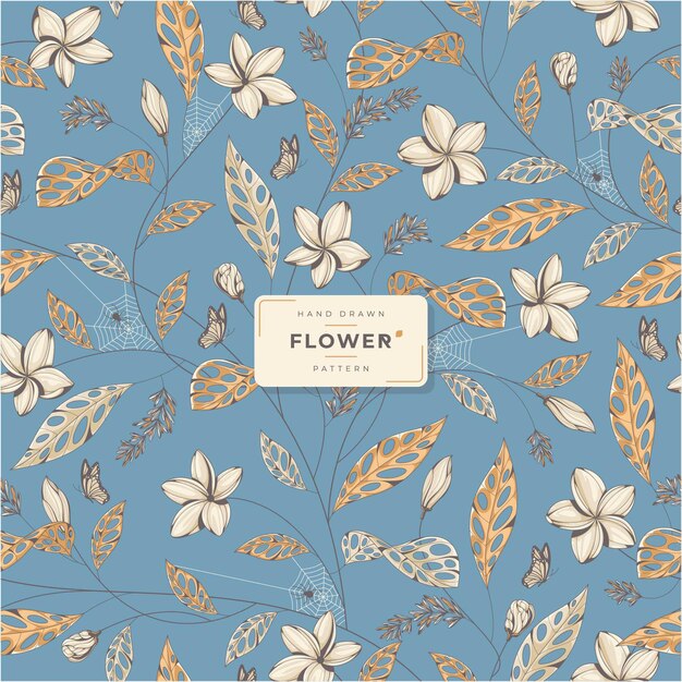 Detail Flower Pattern Template Printable Nomer 32
