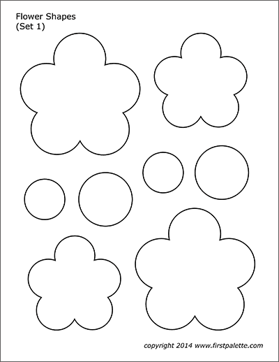 Detail Flower Pattern Template Printable Nomer 45