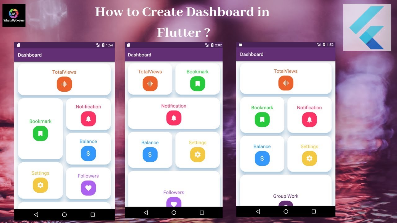 Detail Flutter Admin Template Nomer 21