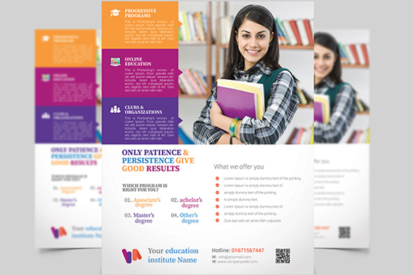 Detail Flyer Education Template Free Nomer 50