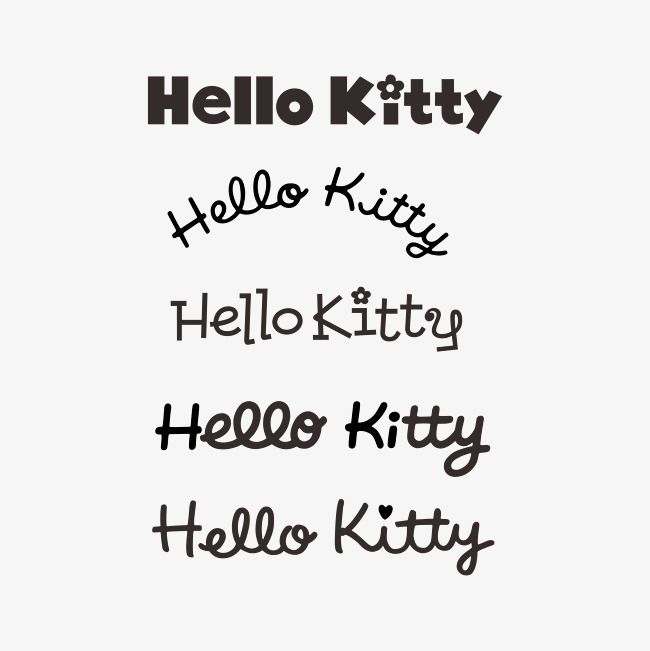 Detail Font Hello Kitty Nomer 23