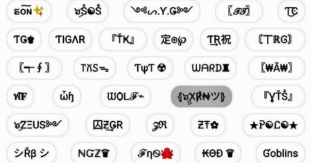 Detail Font Keren Untuk Ff Nomer 7