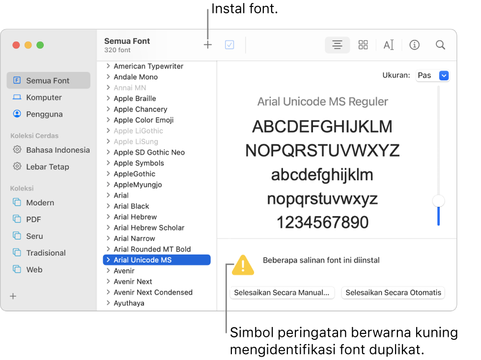 Detail Font Untuk Buku Nomer 11