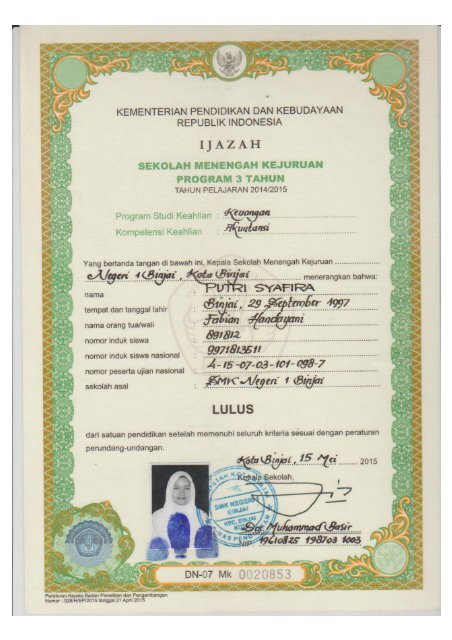 Detail Font Untuk Ijazah Nomer 22