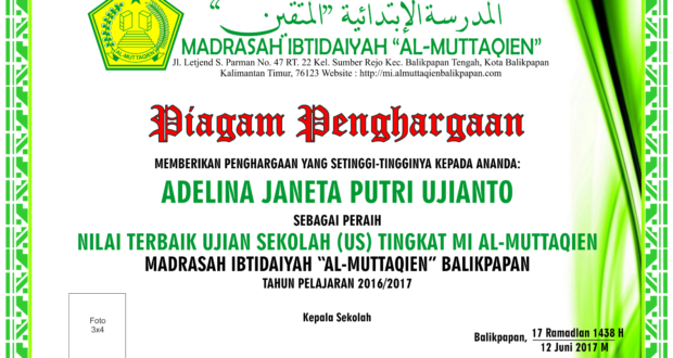 Detail Font Untuk Piagam Nomer 30