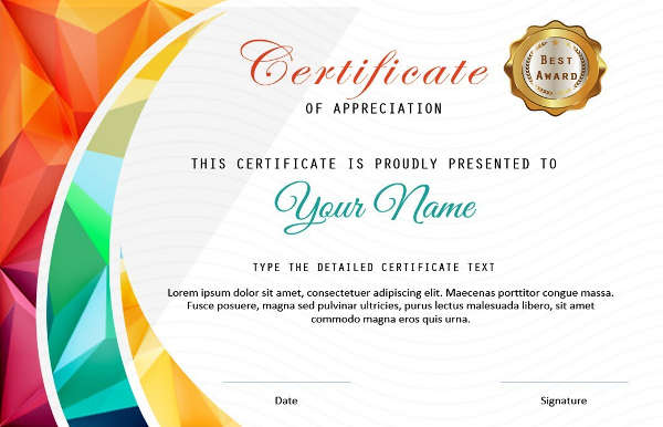 Detail Font Untuk Piagam Nomer 8