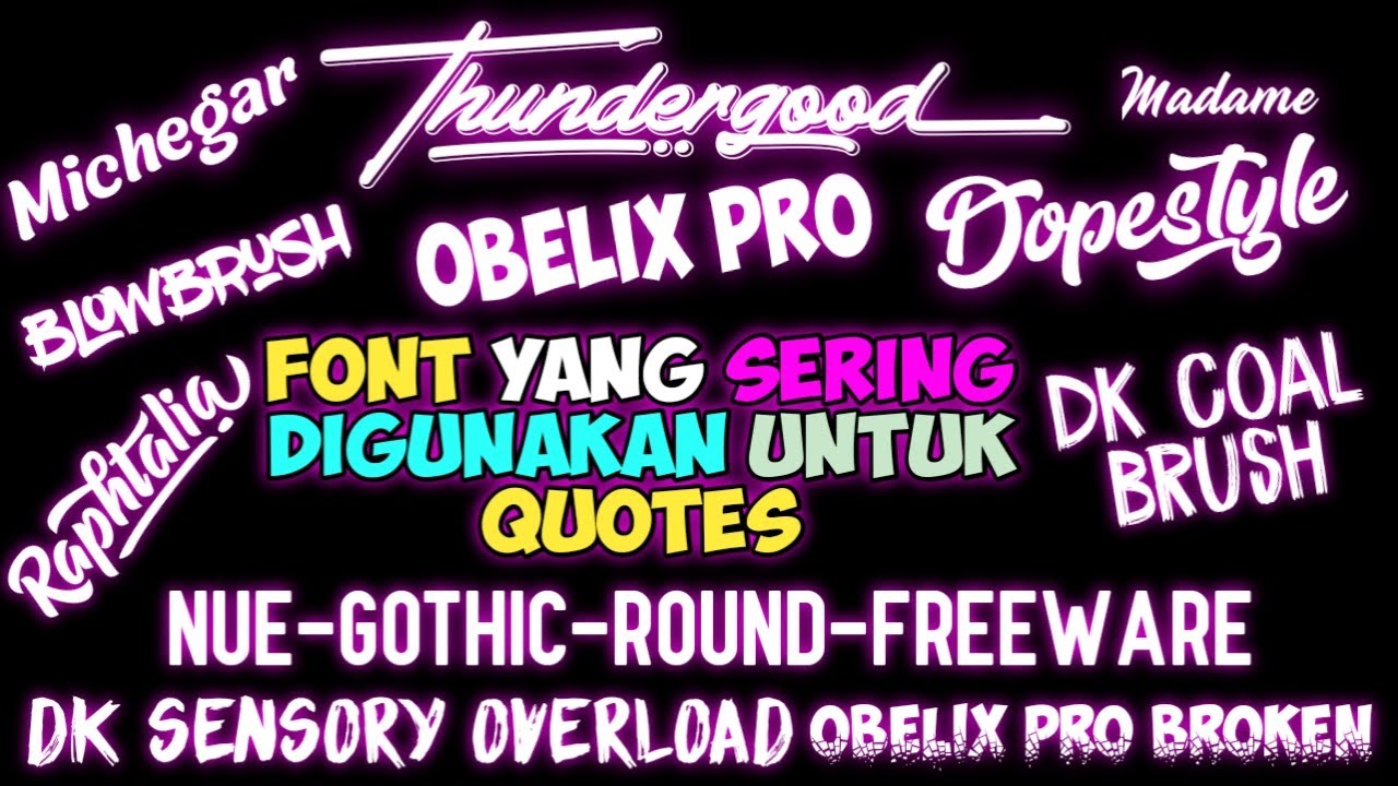 Detail Font Untuk Quotes Nomer 13