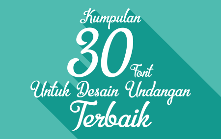 Detail Font Untuk Undangan Pernikahan Nomer 36