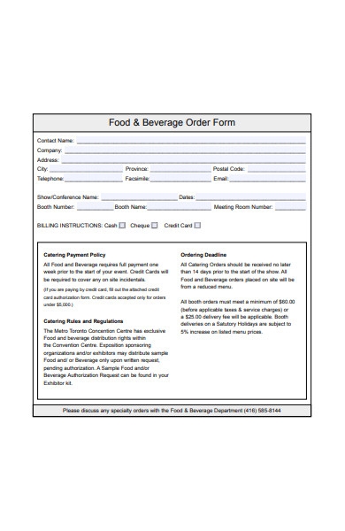 Detail Food And Beverage Report Template Nomer 45