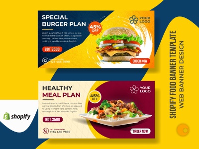 Detail Food Banner Design Template Nomer 21