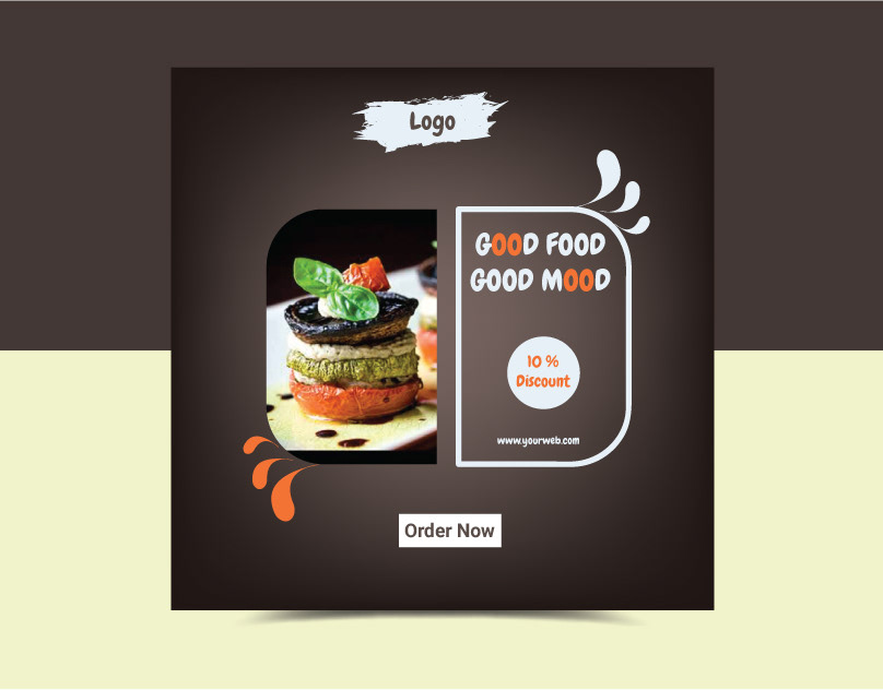 Detail Food Banner Design Template Nomer 22