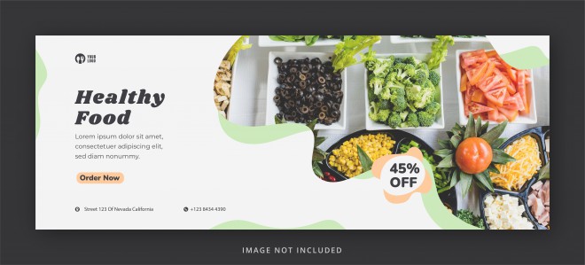 Detail Food Banner Design Template Free Nomer 20