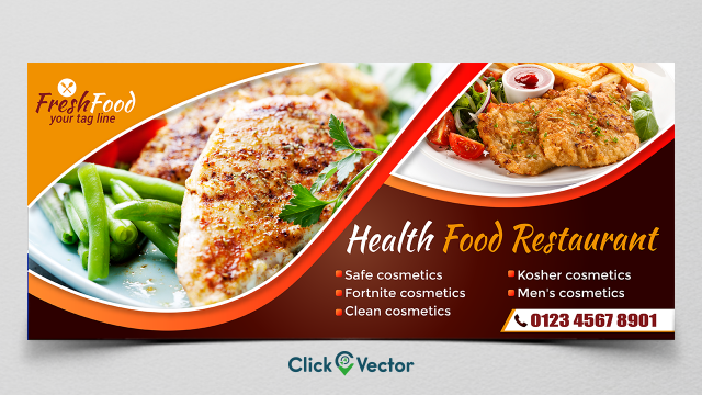 Detail Food Banner Design Template Free Nomer 51