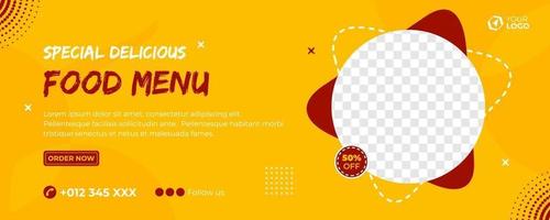 Detail Food Banner Design Template Free Nomer 10