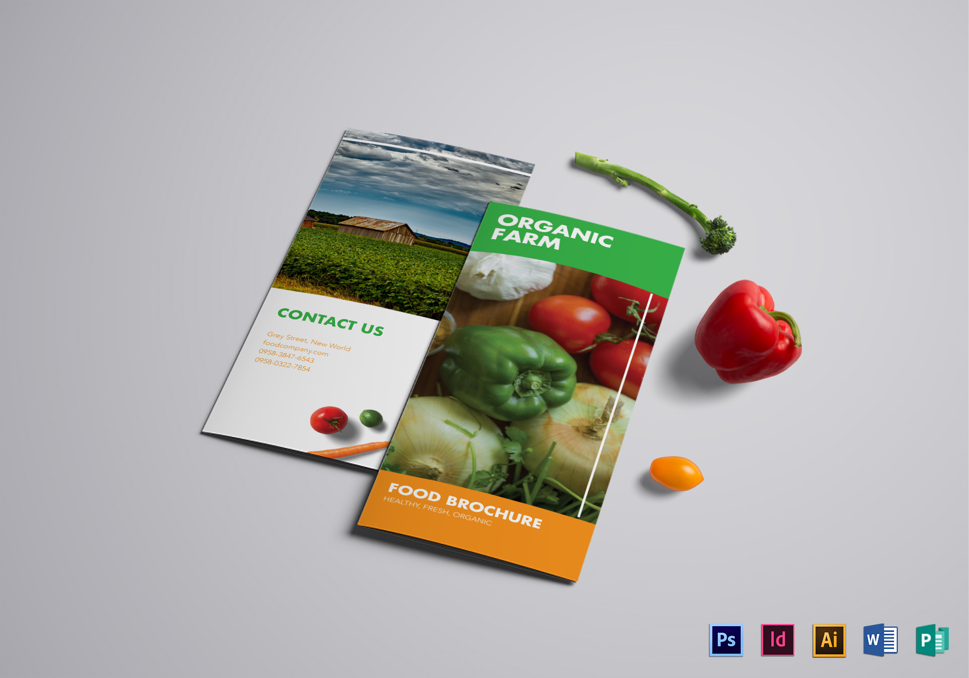 Detail Food Brochure Template Word Nomer 25