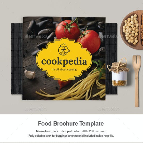 Detail Food Brochure Template Word Nomer 28