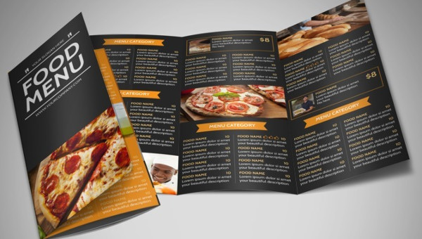 Detail Food Brochure Template Word Nomer 36