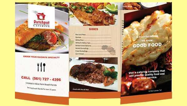 Detail Food Brochure Template Word Nomer 46
