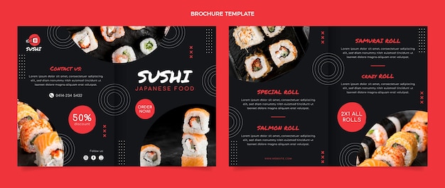 Detail Food Brochure Template Word Nomer 47