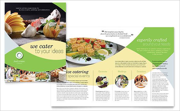 Detail Food Brochure Template Word Nomer 7