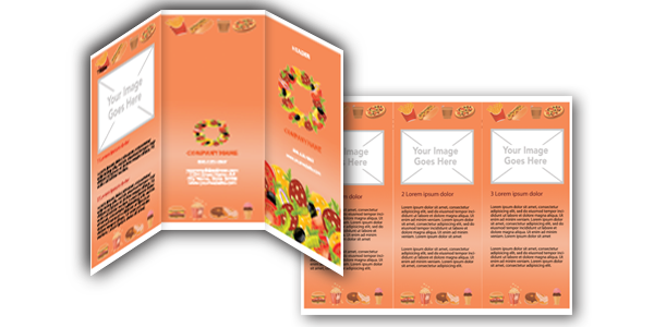 Detail Food Brochure Template Word Nomer 10