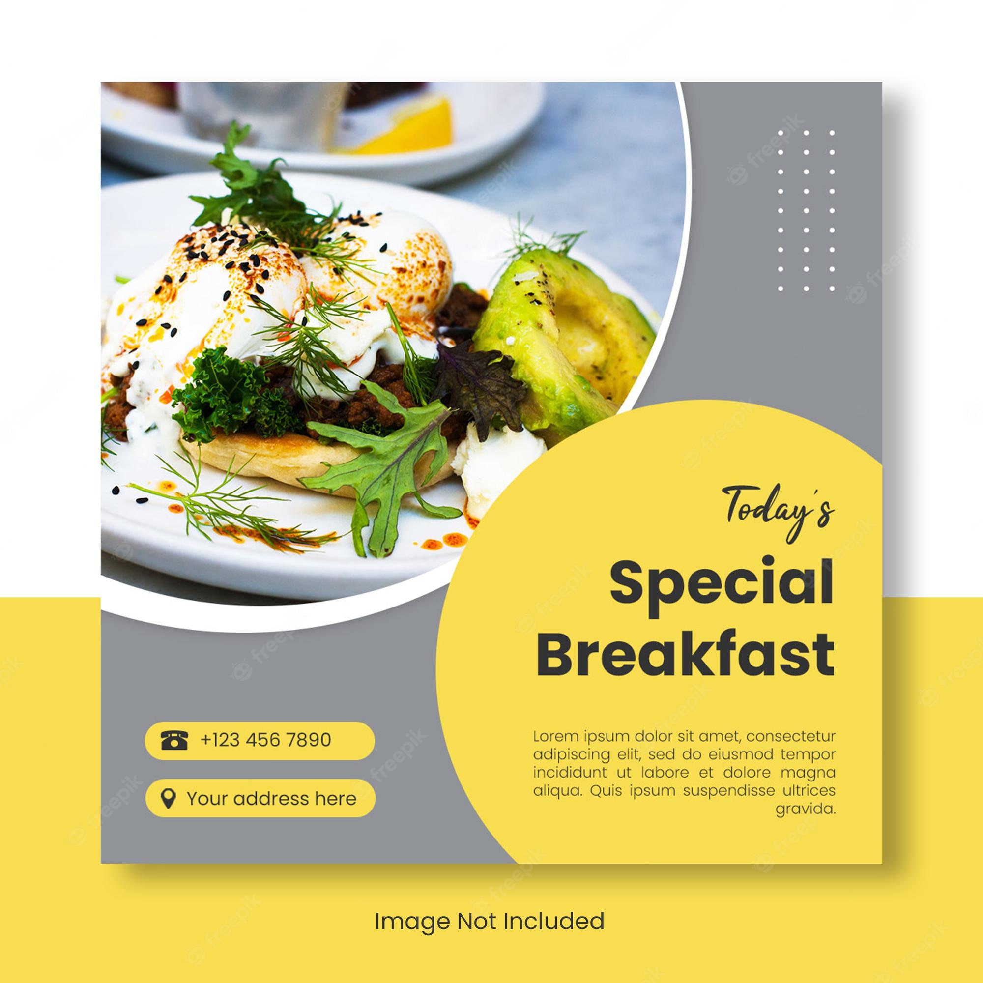 Detail Food Instagram Feed Template Nomer 41