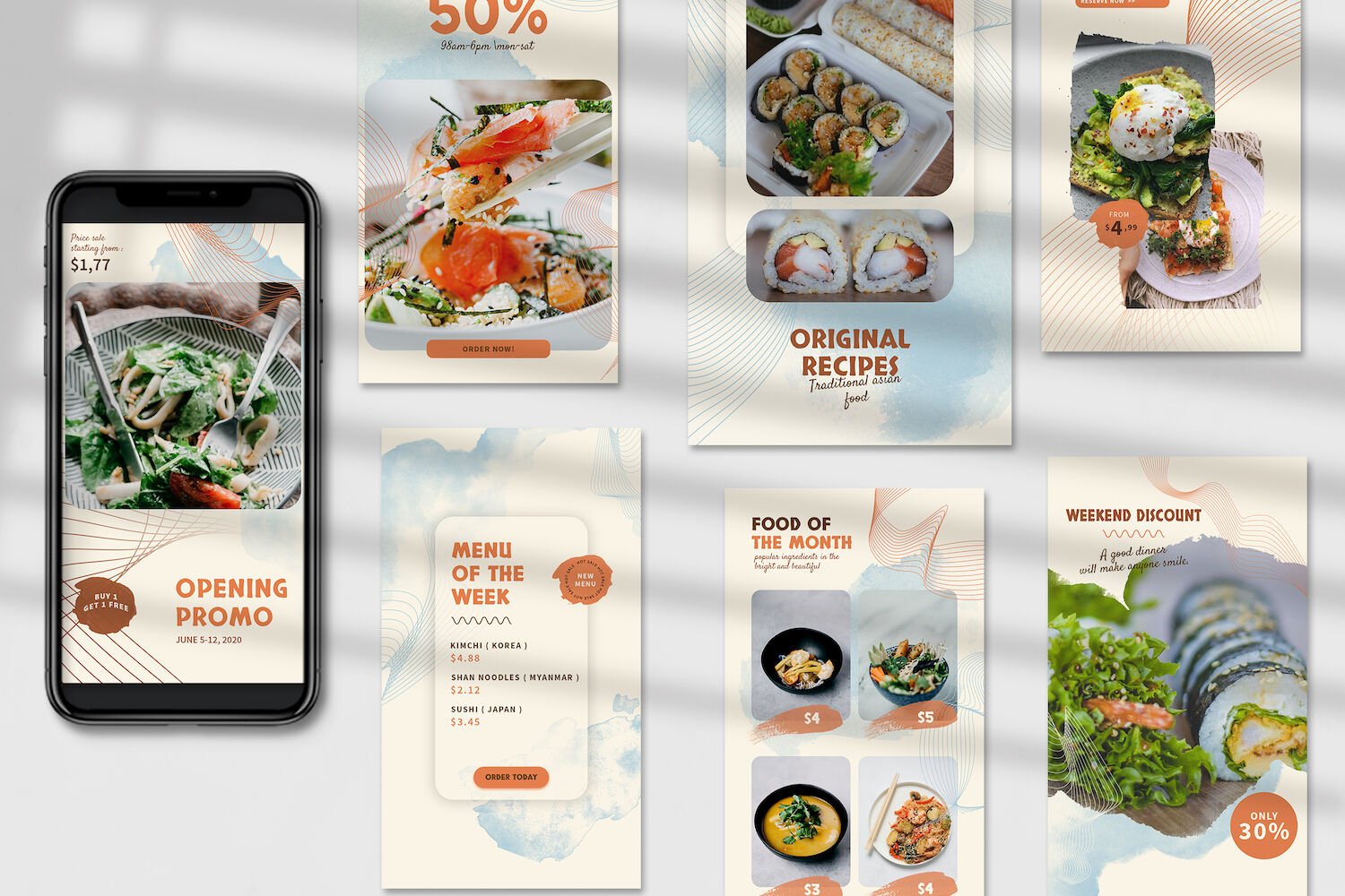 Detail Food Instagram Story Template Nomer 18