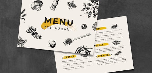 Detail Food Menu Template Microsoft Word Nomer 26