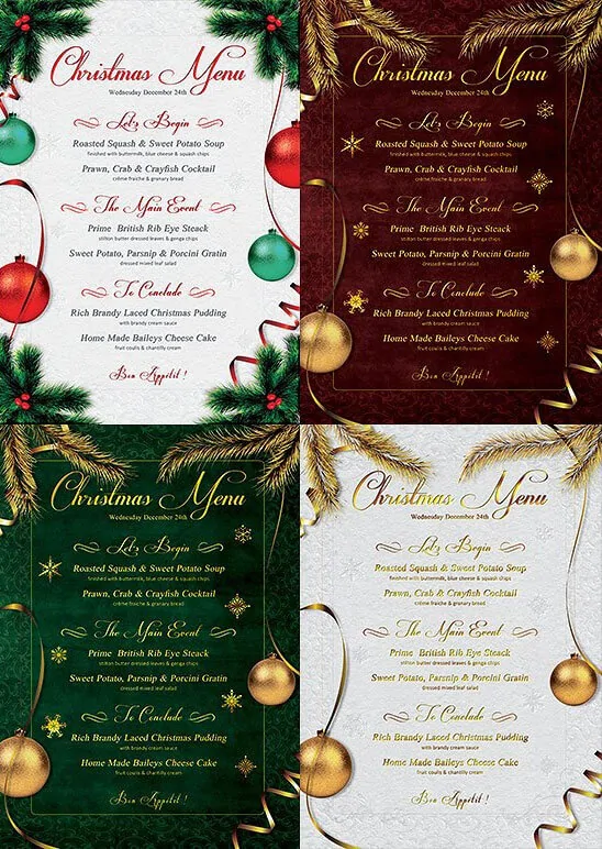 Detail Food Menu Template Microsoft Word Nomer 35