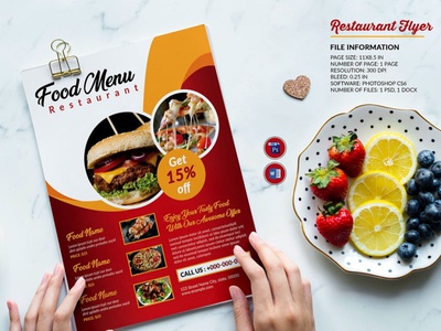 Detail Food Menu Template Microsoft Word Nomer 36