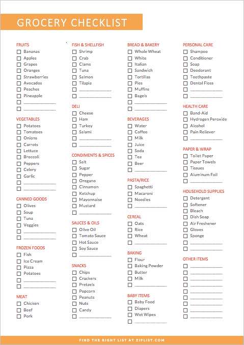 Detail Food Order List Template Nomer 44