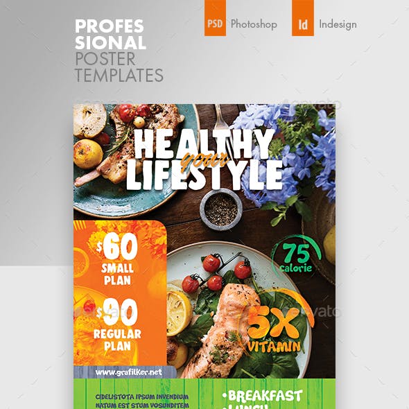 Detail Food Poster Template Nomer 18