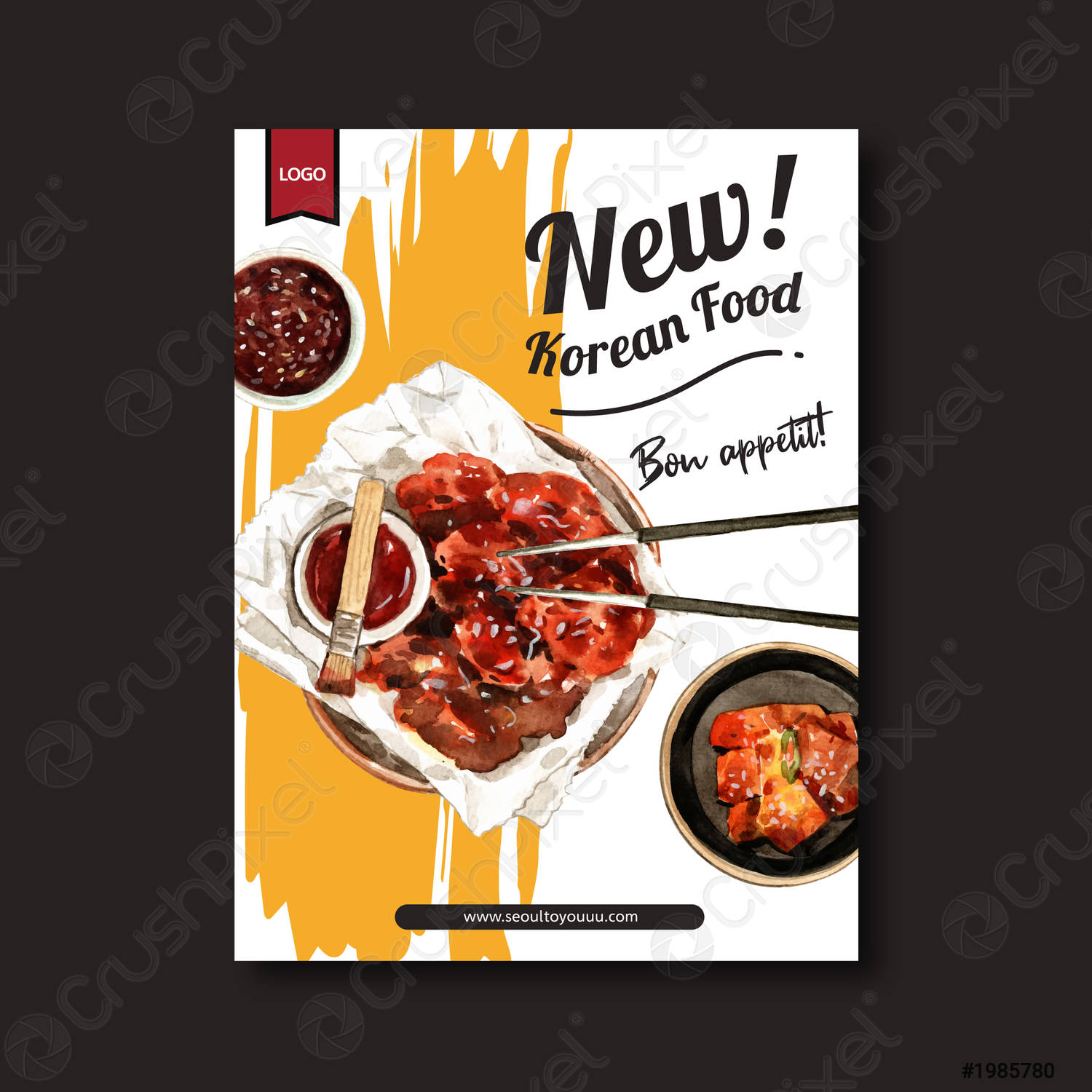 Detail Food Poster Template Nomer 33