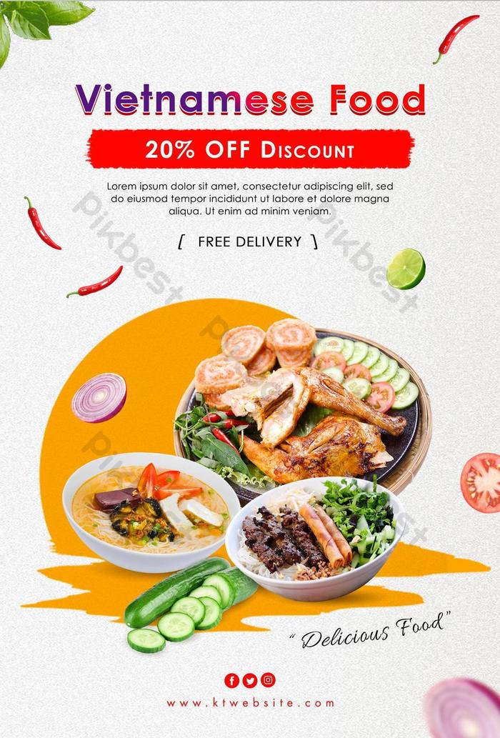 Detail Food Poster Template Nomer 49
