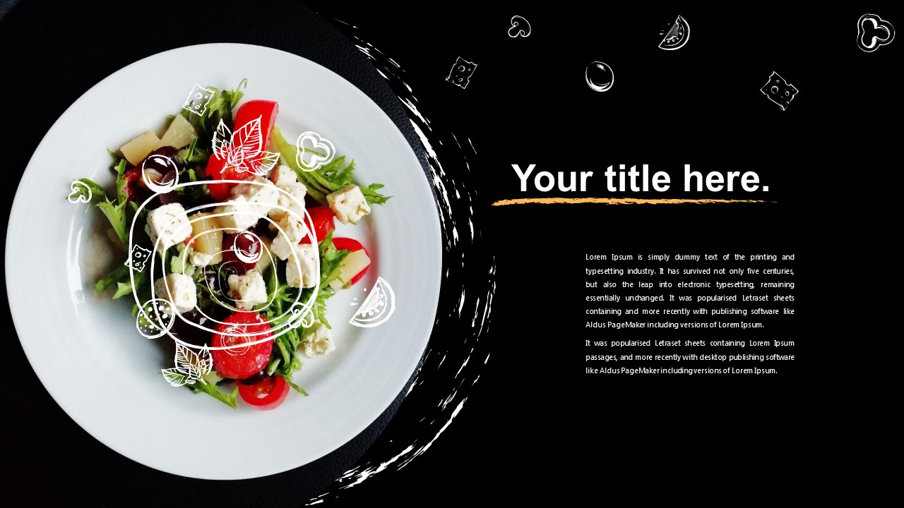 Download Food Powerpoint Template Nomer 1