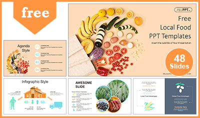 Detail Food Powerpoint Template Nomer 2