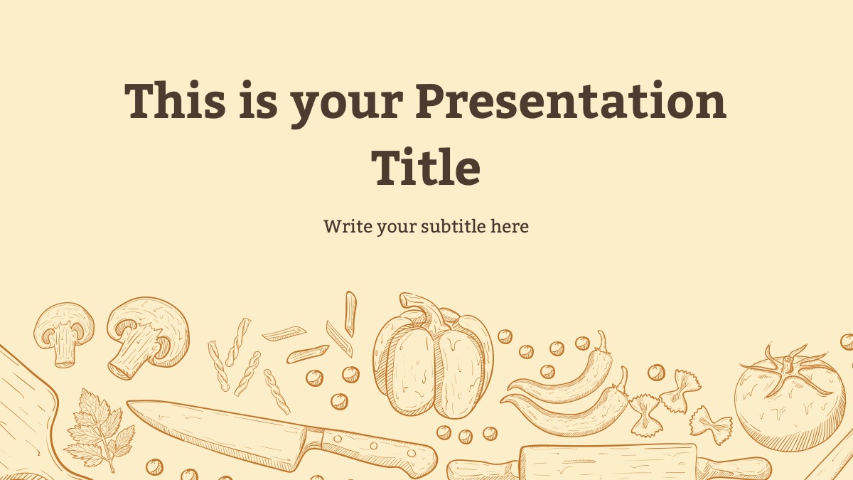 Detail Food Powerpoint Template Nomer 18